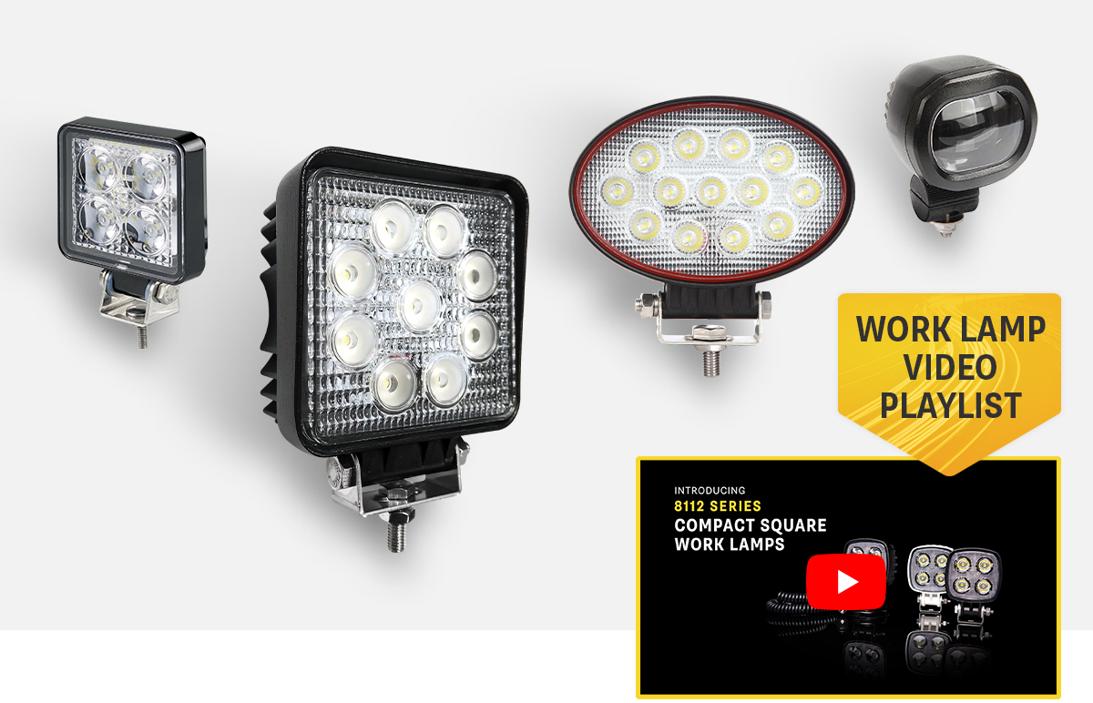 Product Focus - Work Lamps Ranges